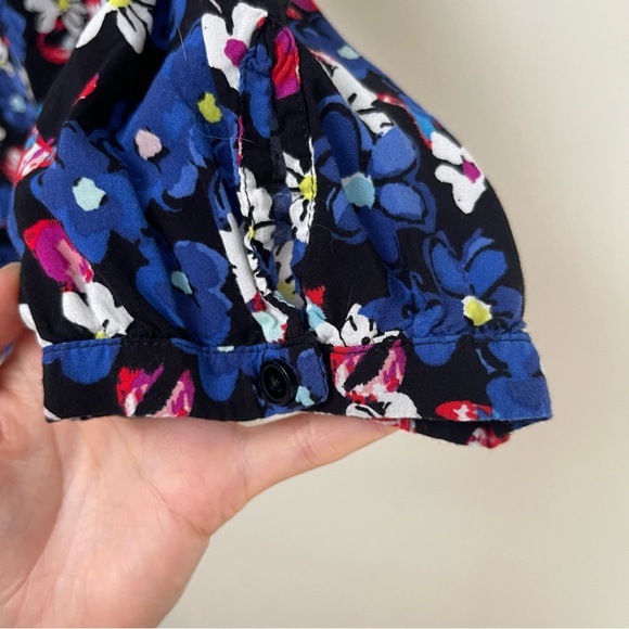 Talbots Petite Floral Long Sleeve Top - Picture 6 of 10